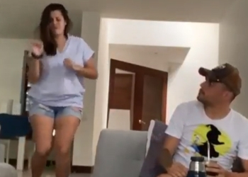 Juan Pablo Segovia pasa la cuarentena, ¡actuando!