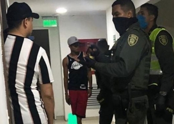 Policía detuvo fiesta de jugador de Junior, ¡en plena cuarentena nacional!