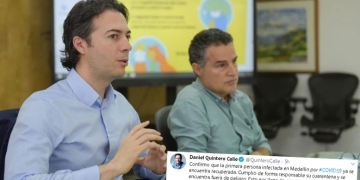 Alcalde confirma recuperación de la primera paciente con coronavirus en Medellín