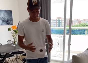 Rafael Carrascal aceptó el reto y así se sumó al #10ToquesChallenge