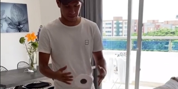 Rafael Carrascal aceptó el reto y así se sumó al #10ToquesChallenge