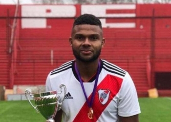 Thomás Gutiérrez, colombiano de River Plate, sin coronavirus