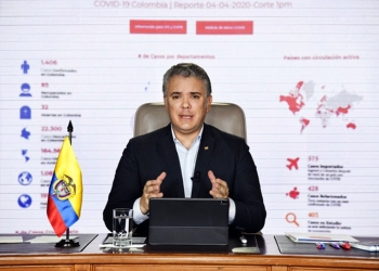 Con 806 nuevos casos, contagios de COVID-19 en Colombia ya son 21.981