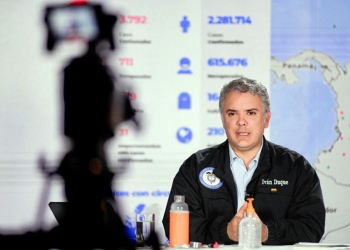 Diez personas en cinco departamentos de Colombia murieron debido al COVID-19