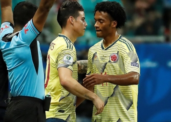 Juan Guillermo Cuadrado, James Rodríguez, Deportivo Independiente Medellín, DIM, Selección Colombia