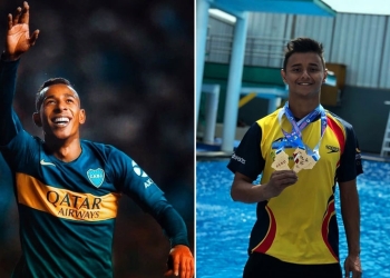 El otro Sebastián Villa clavadista y no futbolista al que insultan en Twitter