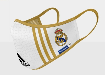 Así serían los tapabocas personalizados para los equipos españoles