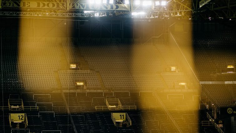 DORTMUND, GERMANY - DECEMBER 17: A general view prior to the Bundesliga match between Borussia Dortmund and RB Leipzig at Signal Iduna Park on December 17, 2019 in Dortmund, Germany. (Photo by Alexander Scheuber/Bundesliga/Bundesliga Collection via Getty Images)