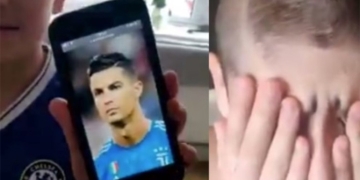 ¡Quería el corte de Cristiano y el papá le hizo el de Ronaldo!