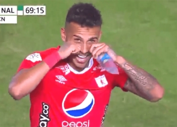 Duván Vergara explica el festejo que varios convirtieron en meme