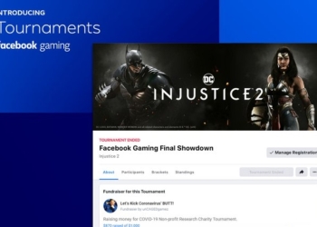 Facebook Gaming estrena función para organizar torneos