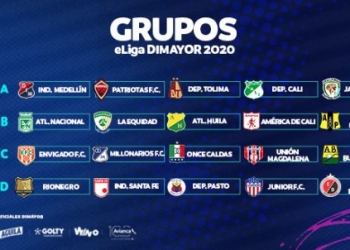 Grupos definidos en la eLiga Dimayor #Stayandplay