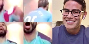 Kun Agüero explicó su rabieta por perder contra James