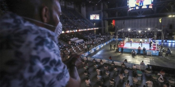 ¿Se imaginan el fútbol de esta forma? Así volvió el boxeo en Nicaragua