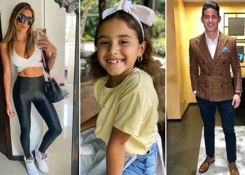 Salomé, la «princesa» de Daniela Ospina y James Rodríguez, ya cumplió 7 años