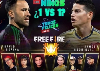 James Rodríguez, todo un maestro en los videojuegos