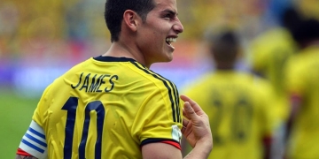 James Rodríguez hizo su aporte a The Biggest Game y donó una camiseta