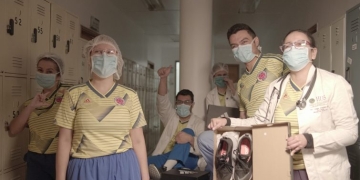 Federación Colombiana de Fútbol y adidas donan 1.000 pares de tenis a personal médico