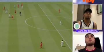 Derrota de América de Cali ante Atlético Nacional en la eLiga Dimayor 2020