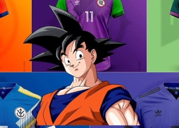 ¡Camisetas futboleras inspiradas en Dragon Ball!