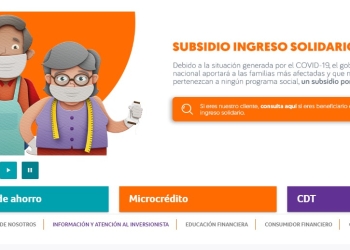 Cómo consultar saldo del Ingreso Solidario en el Banco W