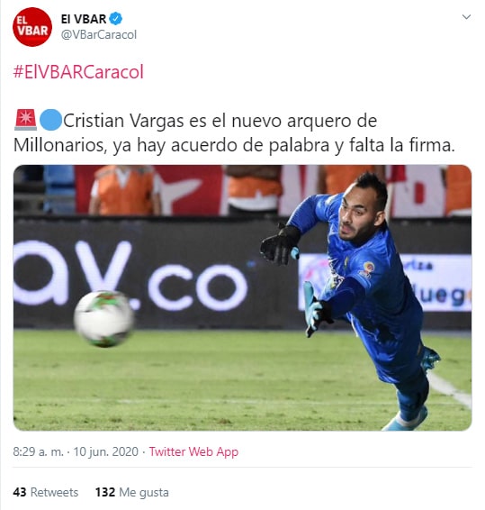 Christian Vargas, El Vbar