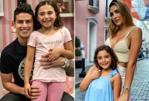 Daniela Ospina y James Rodríguez están orgullos de su bailarina Salomé -  Futbolete
