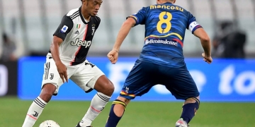 Juventus, con Juan Guillermo Cuadrado los 90 minutos, goleó a Lecce