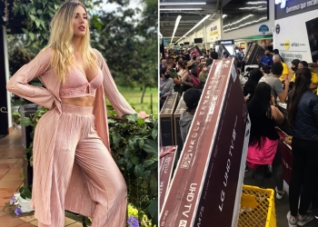 Melina Ramírez no sabe si reír o llorar por lo que pasó en el día sin IVA