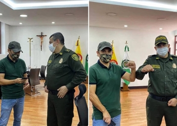 Policía recuperó el celular que le habían hurtado a Víctor Hugo Aristizábal