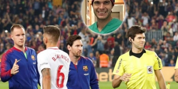 César Noval, el árbitro asistente que se retira de LaLiga por la posibilidad de contagio de coronavirus