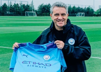 Juan Manuel Lillo, ya en Manchester City: “Feliz de unirme a Pep Guardiola en este magnífico equipo”