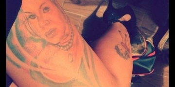 Marbelle homenajeó a su mamá con un tatuaje en su pierna izquierda que pocos conocen