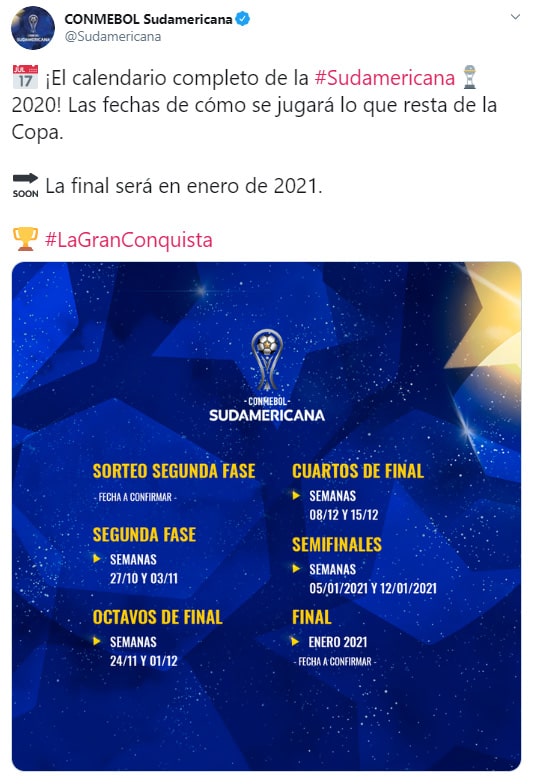 Atlético Nacional, Conmebol, Copa Sudamericana 2020