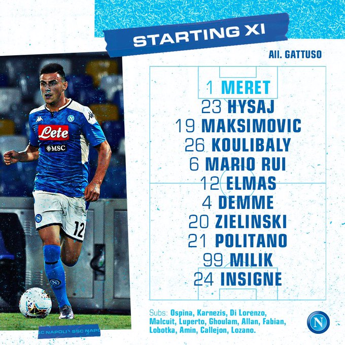 David Ospina, suplente, Inter de Milán vs. Napoli, Serie A 2019-20