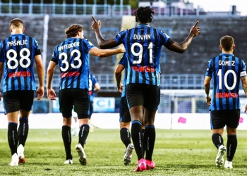 Duván Zapata llegó a 16 anotaciones con Atalanta en la Serie A 2019-20