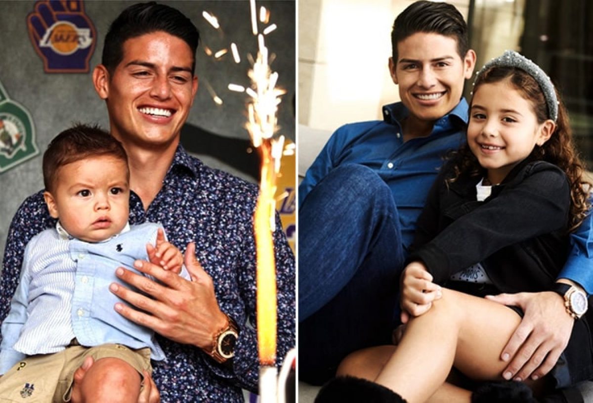 Salomé y Samuel son lo mejor que le pasó a James Rodríguez - Futbolete