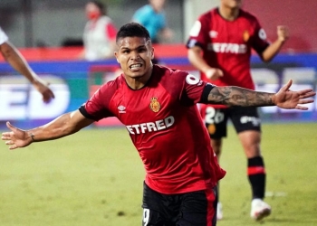 Juan Camilo Hernández marcó otro gol en LaLiga 2019-20, pero Mallorca descendió