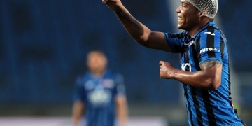 Con gol de Luis Fernando Muriel y Duván Zapata de titular, Atalanta le ganó a Bologna