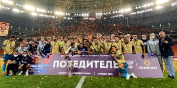 Wilmar Barrios quedó campeón de la Copa de Rusia 2019-20 con el FC Zenit