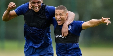 Cómo ver en Colombia a Yerry Mina en Everton vs. Southampton de Premier League 2019-20