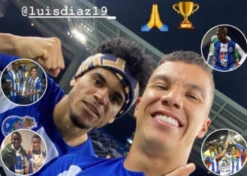 Todos los colombianos campeones con FC Porto