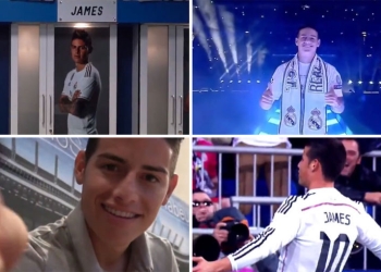 Real Madrid y su festejo por el cumpleaños de James Rodríguez