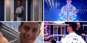 Real Madrid y su festejo por el cumpleaños de James Rodríguez
