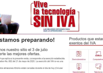 Lo que pasará con Ktronix en el Segundo Día sin IVA