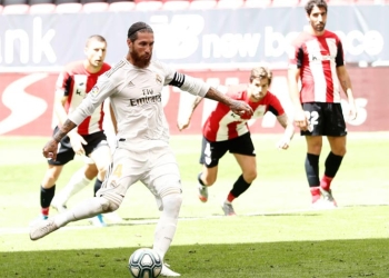 Sergio Ramos y su impresionante racha marcando de penalti