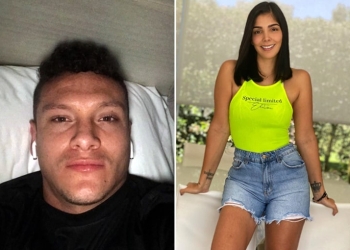 La romántica declaración de amor de Javier Reina a Andreína Fiallo