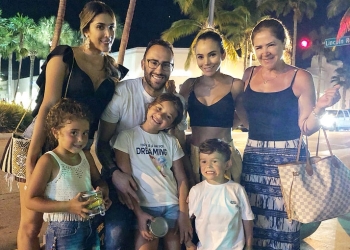 El feliz reencuentro de Daniela Ospina con David Ospina