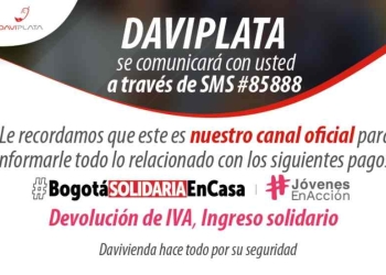 Daviplata da fecha para reclamar el cuarto Ingreso Solidario