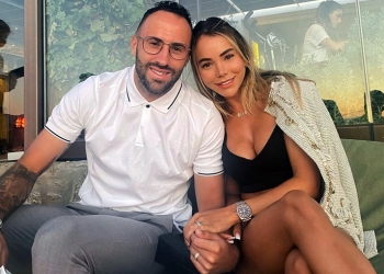 Jessica Sterling celebró el cumpleaños de su amor David Ospina